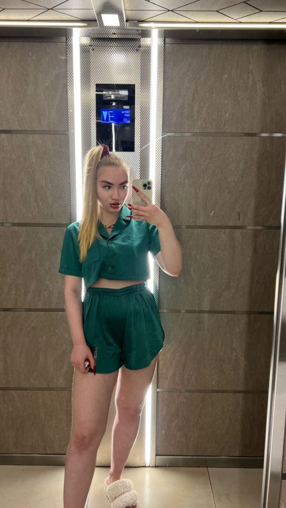 Модель Аня в Москве